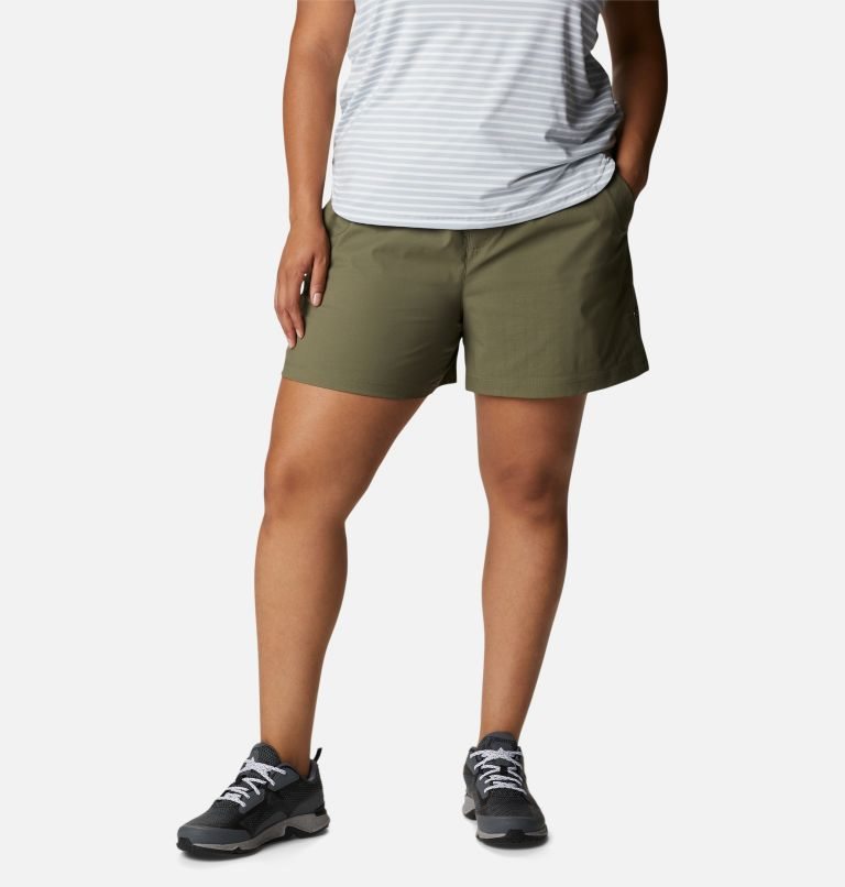 Women\'s Columbia Firwood Camp II Shorts Olive | Plus Size CA-KC43A